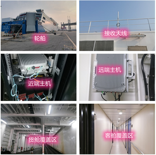  杨林尾镇海上游轮轮船渔船覆盖案例